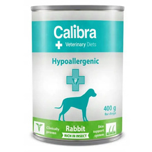 Veterinaarne konserv koertele Calibra Hypoallergenic Insect & Rabbit, 400 g