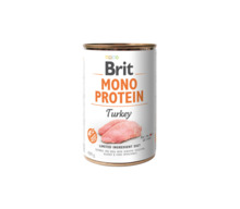 Konserv koertele Brit Care Mono Protein Turkey, 400 g