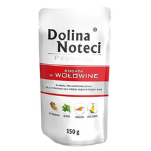 Märgtoit koertele Dolina Noteci Premium veiselihaga, 150 g