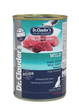 Konserv koertele Dr. Clauder's Wild ulukilihaga, 400 g