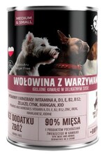 Konserv koertele Pet Republic veiseliha ja köögiviljadega, 400 g