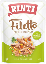 Märgtoit koertele Rinti Filetto pardifilee köögiviljadega, 100 g