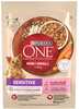 Märgtoit koertele Purina One Mini / Small Sensitive lõhe ja riisiga, 85 g