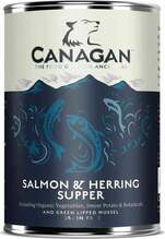 Konserv koertele Canagan Salmon & Herring Supper, 400 g