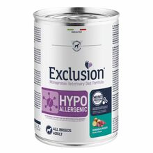 Konserv koertele Exclusion Hypoallergenic hirveliha ja kartuliga, 400 g