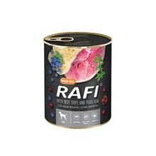 Märgtoit koertele Dolina Noteci Rafi veisemagu ja sink, 800 g