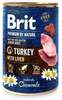 Konserv koertele Brit Premium by Nature Turkey with Liver, 400 g