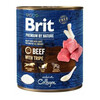 Konserv koertele Brit Premium by Nature Beef with Tripes, 800 g