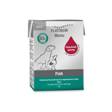 Pastet koertele Platinum kalaga, 375 g