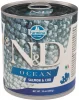 Konserv koertele Farmina N&D Ocean Dog Salmon & Codfish, 285 g