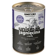 Märgtoit koertele Uniszki Unismak lambaliha ja kõrvitsaga, 410 g