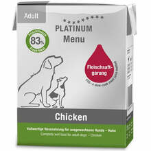 Pastat koertele Platinum kanaga, 185 g