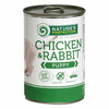 Konserv koertele Nature's Protection kanaliha ja küülikulihaga kutsikatele, 400 g