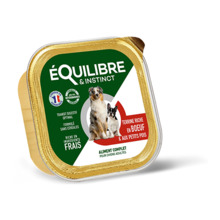 Konserv koertele Equilibre & Instinct Dog Boeuf, 300 g