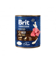Märgtoit koertele Brit Premium by Nature Beef with Tripes, 800 g