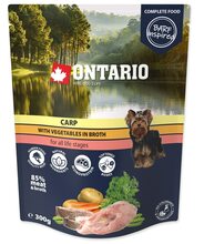 Konserv koertele Ontario karpkala ja köögiviljadega, 300 g