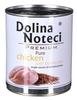 Konserv koertele Dolina Noteci Premium Pure kana ja riisiga, 800 g