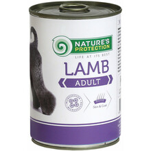 Konserv koertele Nature's Protection lambalihaga, 400 g
