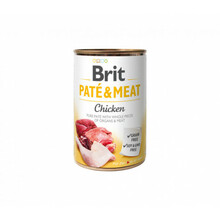 Märgtoit koertele Brit Care Pate & Meat kanaga, 400 g