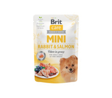 Konserv koertele Brit Care Mini Rabbit & Salmon, 85 g