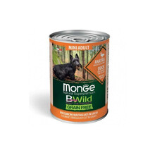 Konserv koertele Monge Bwild Mini Adult, part, 400 g
