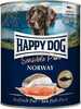 Märgtoit koertele Happy Dog Sensible Pure Norway lõhega, 800 g