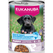 Konserv kutsikatele Eukanuba Life Care Puppy Trout & Sweet Potatoes, 400 g