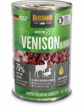 Konserv koertele Belcando Baseline Venison & Duck, 400 g