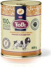 Konserv koertele Folk Traditional Polish Rabbit Feast, 800 g