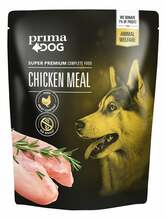 Konservtoit koertele PrimaDog kanaga, 600 g