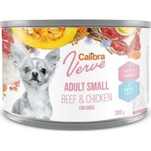 Märgtoit koertele Calibra Verve GF Dog Adult Small veiseliha ja kanaga, 200 g