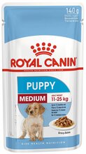 Märgtoit koertele Royal Canin Medium Puppy, 10x140 g