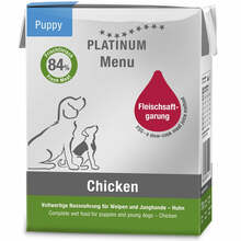 Märgtoit kutsikatele Platinum Menu Puppy Chicken, 185 g