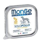 Märgtoit koertele Monge Monoprotein kanaga, 150 g