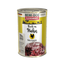 Konserv koertele Bewi Dog Chicken, 400 g
