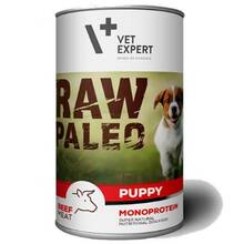 Märgtoit kutsikatele Vetexpert Raw Paleo Puppy Beef, 400 g
