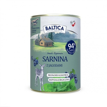Konserv koertele Baltica Smaki Regionów metskits mustikatega, 400 g