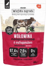 Märgtoit koertele Wiejska Zagroda Monoprotein Beef, 500 g