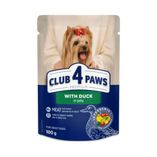 Konserv koertele Club 4 Paws Premium pardiga želees, 100 g