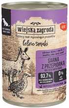 Märgtoit koertele Wiejska Zagroda Metsamaitse, 400 g
