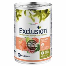 Konserv koertele Exclusion Mediterraneo lõhega, 400 g