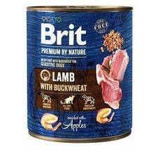 Konserv koertele Brit Premium by Nature Lamb with Buckwheat, 800 g