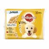 Märgtoit kutsikatele Pedigree Junior kanaliha ja veiselihaga, 100 g, 52 tk