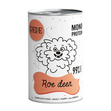 Konserv koertele Paka Zwierzak PEPE Mono Protein hirveliha, 400 g