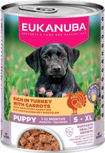 Konserv kutsikatele Eukanuba Life Care Puppy kalkuni ja porgandiga, 400 g
