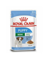 Märgtoit kutsikatele Royal Canin Mini Puppy kastmes, 12x85g