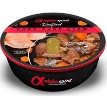 Konserv koertele Alpha Spirit Realfood sea kõrvadega, 280 g