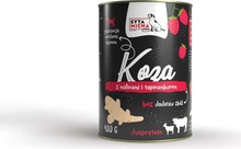 Märgtoit koertele Syta Micha kitseliha, vaarikate ja maapirniga, 400 g