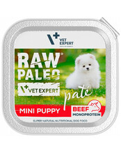 Pasteet kutsikatele veiselihaga Vetexpert Raw Paleo Pate Mini, 150g