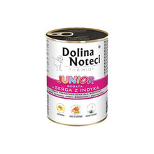 Konserv koertele Dolina Noteci Premium Junior kalkunisüdametega, 400 g